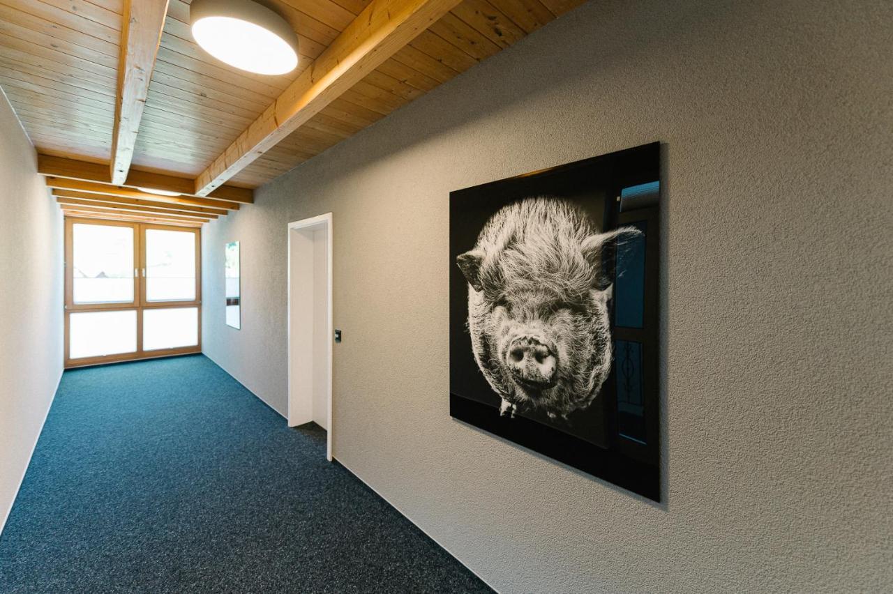 Moderne 2 Zi.-Fewo Blackforest Art Naehe Freiburg Simonswald Bagian luar foto
