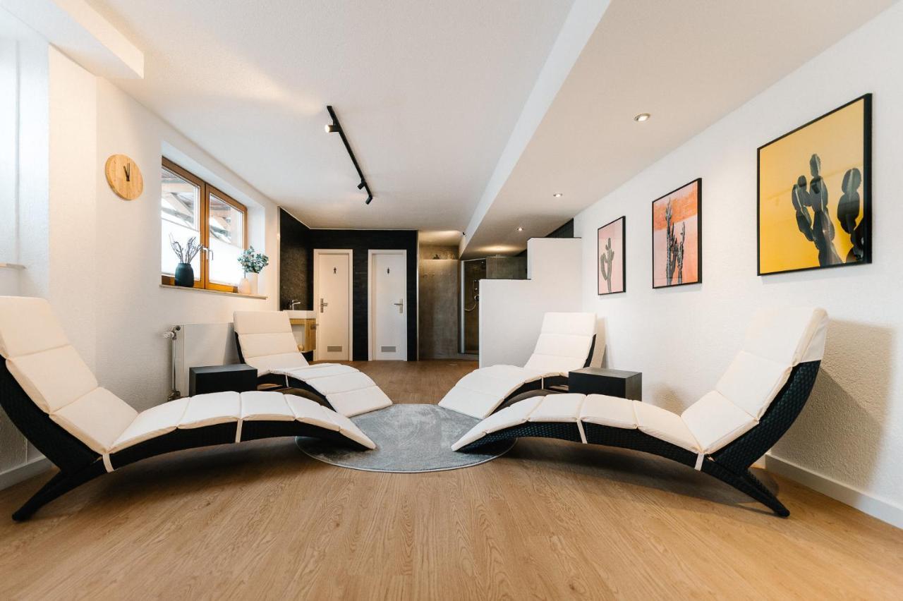 Moderne 2 Zi.-Fewo Blackforest Art Naehe Freiburg Simonswald Bagian luar foto